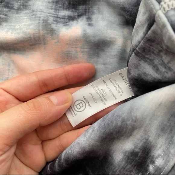 ATHLETA Elation 7/8 Ice Tie-Dye Tights - Picture 4 of 5